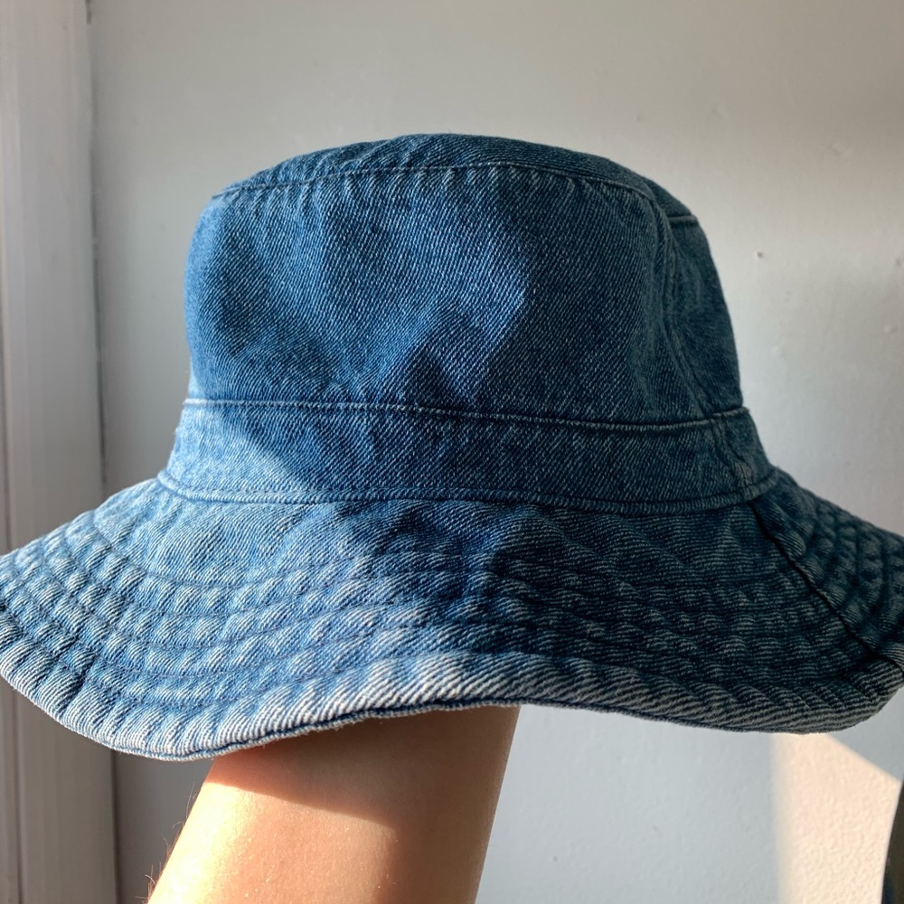 American Eagle denim bucket hat